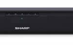 Sharp HT-SB110 - hÃ¸jttaler - trÃ¥dlÃ¸s