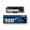 Brother TN 320BK Sort 2500 sider Toner