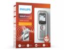 Philips Voice Tracer DVT2050 Stemmeoptager 8GB Aluminium lys sølvmetalfront og sort