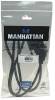 Manhattan Videokabel HDMI / DVI 1m Sort