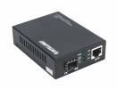 Intellinet 10GBase-T to 10GBase-R Media Converter, 1 x 10 GB SFP Slot, 1 x 10GB RJ45 Port Medieomsætter Gigabit Ethernet 10 Gigabit Ethernet 5 Gigabit Ethernet 2.5 Gigabit Ethernet