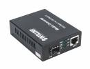 Intellinet 10GBase-T to 10GBase-R Media Converter, 1 x 10 GB SFP Slot, 1 x 10GB RJ45 Port Medieomsætter Gigabit Ethernet 10 Gigabit Ethernet 5 Gigabit Ethernet 2.5 Gigabit Ethernet