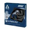 Case acc Fan 14cm Arctic P14 PWM PST b