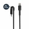 StarTech.com 2m USB A to Lightning Cable - Durable Rugged Black iPhone iPad Charge & Sync Charger Cord w/Aramid Fiber Apple MFI Certified Lightning-kabel 2m