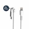 StarTech.com 2m USB A to Lightning Cable - Durable Rugged White iPhone iPad Charge & Sync Charger Cord w/Aramid Fiber Apple MFI Certified Lightning-kabel 2m