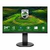 Philips B Line 241B8QJEB 24 1920 x 1080 (Full HD) DVI VGA (HD-15) HDMI DisplayPort 75Hz Pivot Skærm