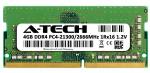 HP DDR4  4GB 2666MHz  Ikke-ECC SO-DIMM  260-PIN