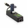 TECHly IDATA-USB-ETGIGA-3C2 Hub 3 porte USB