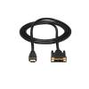 StarTech.com 6ft HDMI to DVI D Adapter Cable - Bi-Directional - HDMI to DVI or DVI to HDMI Adapter for Your Computer Monitor (HDMIDVIMM6) Videokabel 1.83m