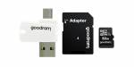 *Goodram microSDHC 32GB CL10 + ADAP + CZYTNIK