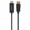 Manhattan Video/audiokabel DisplayPort / HDMI 1m Sort