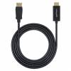 Manhattan Video/audiokabel DisplayPort / HDMI 1m Sort