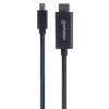 Manhattan Video/audiokabel DisplayPort / HDMI 1.8m Sort