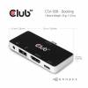 Club3D USB Type C 4-in-1 Hub Dockingstation