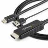 StarTech.com Video/audiokabel DisplayPort / HDMI 1m Sort