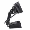 Manhattan USB Webcam, Two Megapixels, 1080p Full HD, USB-A, Integrated Microphone, Adjustable Clip Base, 30 frame per second, Black, Box 1920 x 1080 Webkamera Fortrådet