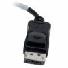 StarTech.com Adapter DisplayPort han -> DVI-D hun 20 cm Sort