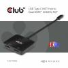 Club 3D CSV-1556 MST Hub Videosplitter HDMI