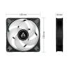 ARCTIC P12 PWM PST A-RGB 0dB Fan 1-pack Sort 120 mm