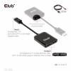 Club 3D CSV-7200 Video-/audiosplitter DisplayPort