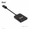 Club 3D CSV-7200 Video-/audiosplitter DisplayPort