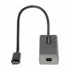 StarTech.com Adapter 24 pin USB-C han -> Mini DisplayPort hun 30.6 cm Grå