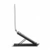 Manhattan Laptop and Tablet Stand, Adjustable (5 positions), Suitable for all tablets and laptops up to , Portable and Lightweight, Steel, Black, Lifetime Warranty Notebook/tabletstander 1-pack Sort