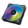 ARCTIC P14 PWM PST A-RGB Fan 1-pack Sort Transparent 140 mm