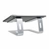 StarTech.com Laptop Stand for Desk, 5kg/11lb, Aluminum, Silver, Ergonomic (LAPTOP-STAND-SILVER) Stander