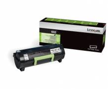 Lexmark 602 Sort 2500 sider Toner 60F2000