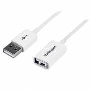 StarTech.com USB 2.0 USB forlængerkabel 2m Hvid