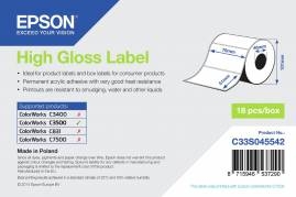 Epson Pressestempel skæreetikette 76 x 51 mm 610etikette(r) C33S045542