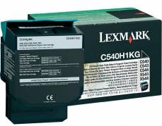 Lexmark Sort 2500 sider Toner C540H1KG