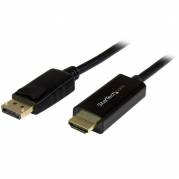 StarTech.com Videokabel DisplayPort / HDMI 2m Sort