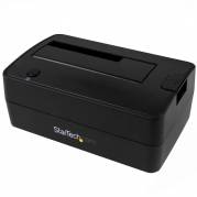 StarTech.com USB 3.1 (10Gbps) Single-Bay Dock for 2.5/3.5 SATA SSD/HDD - USB 3.1 Hard Drive UASP (SDOCKU313) Lagringskontrol