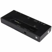 StarTech.com 2-Port HDMI Automatic Video  - 4K 2x1 HDMI    ing, Auto-Sensing and Serial Control (VS221HD4KA) Video-/audioswitch HDMI