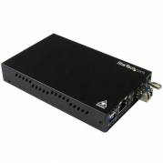 StarTech.com Singlemode (SM) LC Fiber Media Converter for 1Gbe Network - 20km -   - 1310nm - SFP Transceiver (ET91000SM20) Fibermedieomformer Gigabit Ethernet