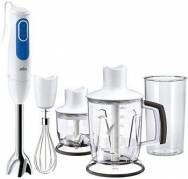 Braun Multiquick 3 MQ 3045 Aperitive Stavblender Hvid/blå