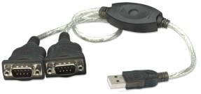 Manhattan Seriel adapter USB 2.0 115Kbps Kabling