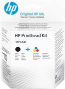 HP Printerhoved-udskiftningssæt Blækprinter Farve (cyan, magenta, gul) Pigmenteret sort 3YP61AE