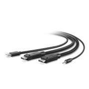 Belkin Secure KVM Combo Cable - tastat