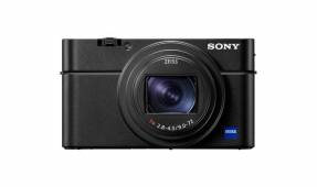 Sony Cyber-shot DSC-RX100 VII 20.1Megapixel Sort Sort Digitalkamera