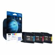 Brother LC 1280XL Rainbow-Pack Gul Cyan Magenta 1200 sider Blæk