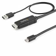 StarTech.com Video/audiokabel DisplayPort / HDMI 1m Sort