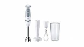 Braun Multiquick 5 Vario MQ 5207 WH Stavblender Turbofunktion Premium hvid/grå