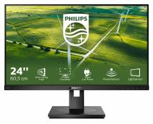 Philips B Line 242B1G 24 1920 x 1080 (Full HD) DVI VGA (HD-15) HDMI DisplayPort 75Hz Pivot Skærm