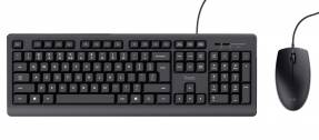 Trust TK-150 Tastatur Membran Kabling Tysk