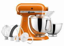 KitchenAid Artisan 5KSM175PSEHY Køkkenmaskine 4.8liter Honning