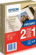 Epson Premium Glossy Photo Paper BOGOF Fotopapir 100 x 150 mm 40ark C13S042167