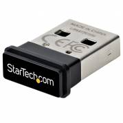 StarTech.com USB Bluetooth 5.0 Adapter, USB Bluetooth Dongle Receiver for PC/Computer/Laptop/ /Mouse/Headsets, Range 33ft/10m, EDR (USBA-BLUETOOTH-V5-C2) 2Mbps